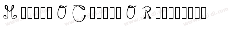 Molgak Classy Regul字体转换
